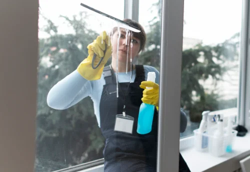 Nettoyage de vitres intérieures et extérieures à Saint-Germain-Nuelles